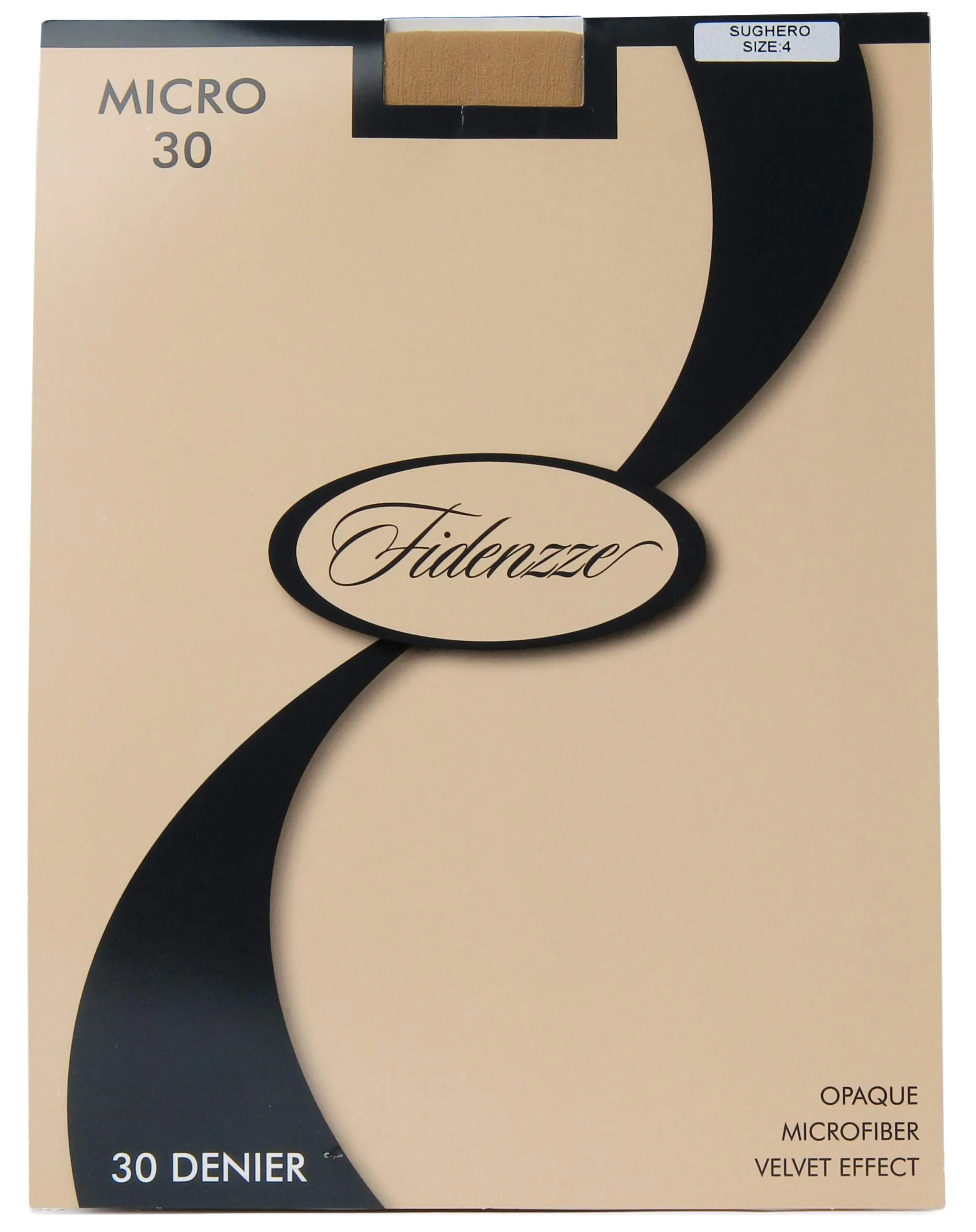 Fidenzze Opaque Microfiber Velvet Effect Women Tights Micro 30 Style: 45