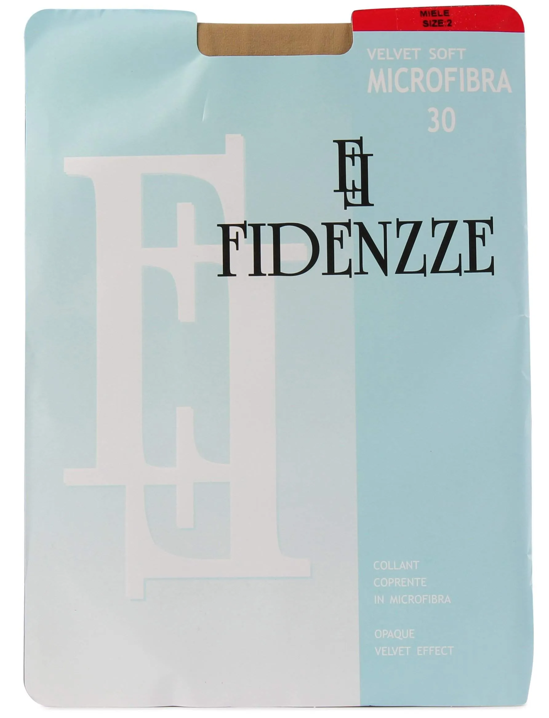 Fidenzze Opaque Microfiber Velvet Effect Women Tights Micro 30 Style: 45