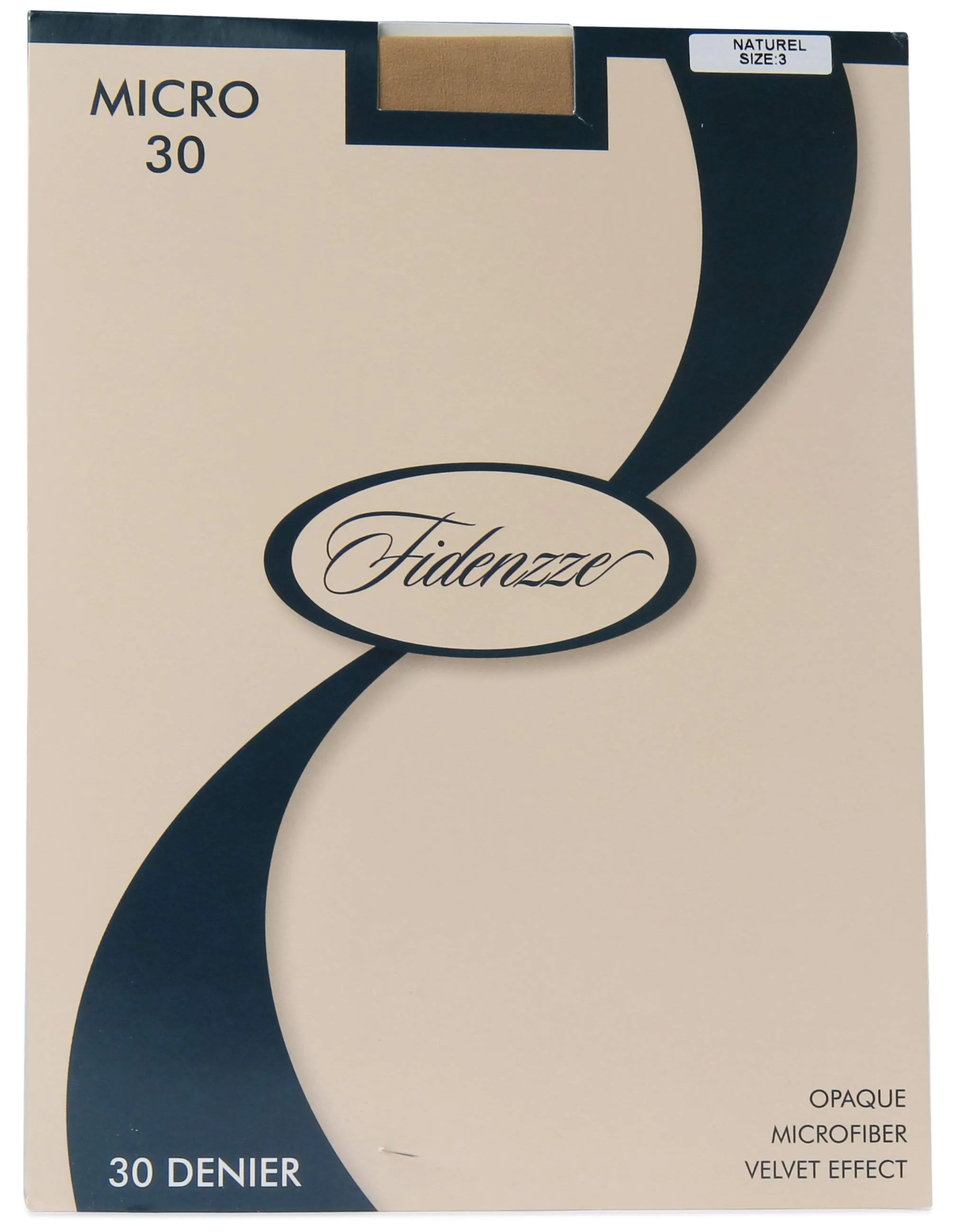 Fidenzze Opaque Microfiber Velvet Effect Women Tights Micro 30 Style: 45