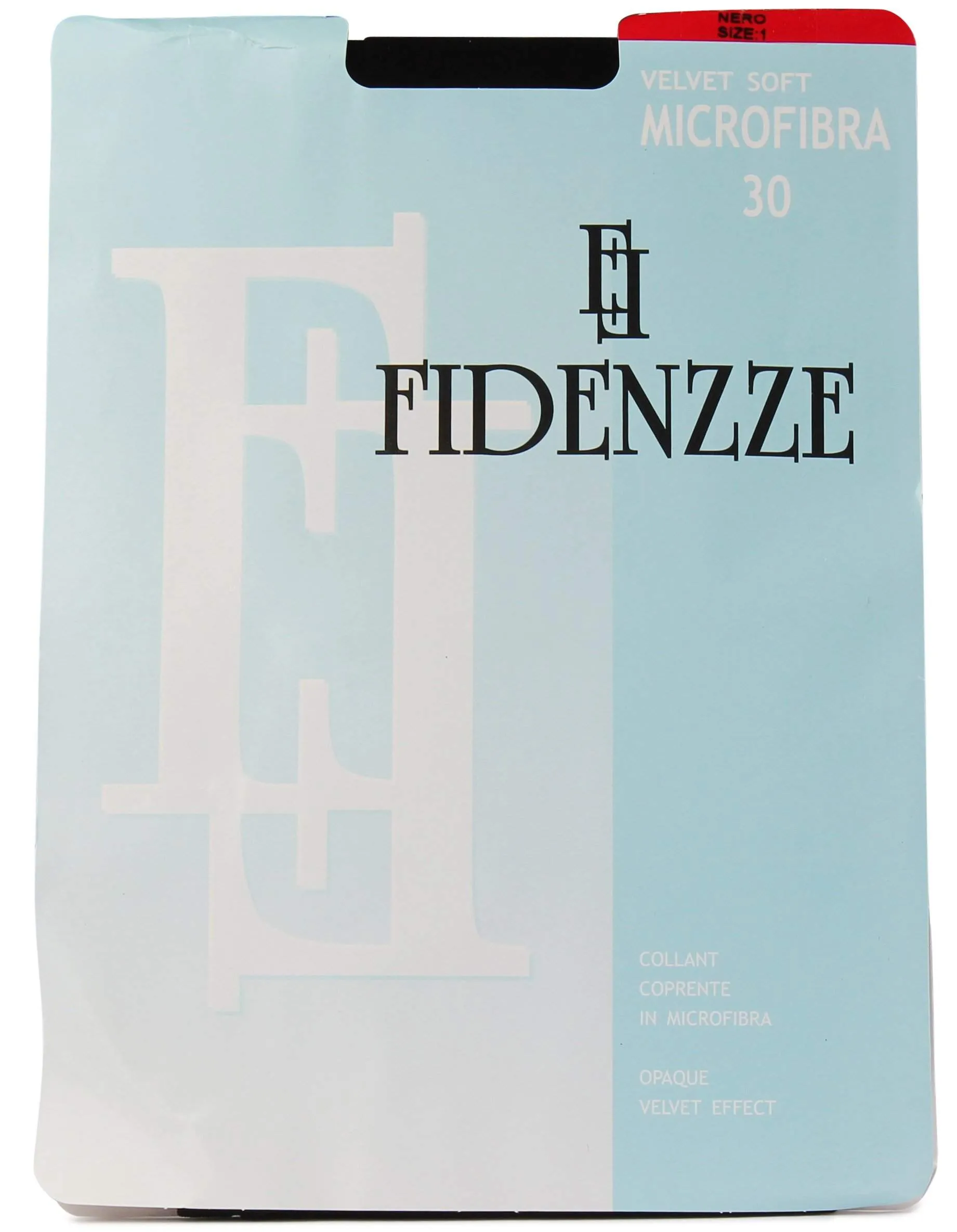 Fidenzze Opaque Microfiber Velvet Effect Women Tights Micro 30 Style: 45