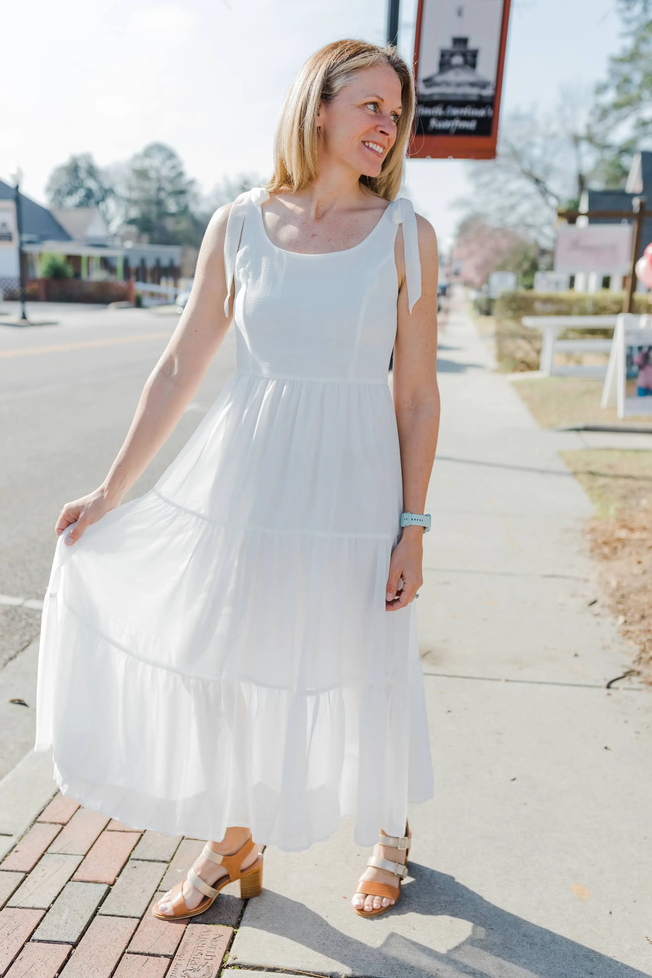 FINAL SALE Ready For the Sun White Dress