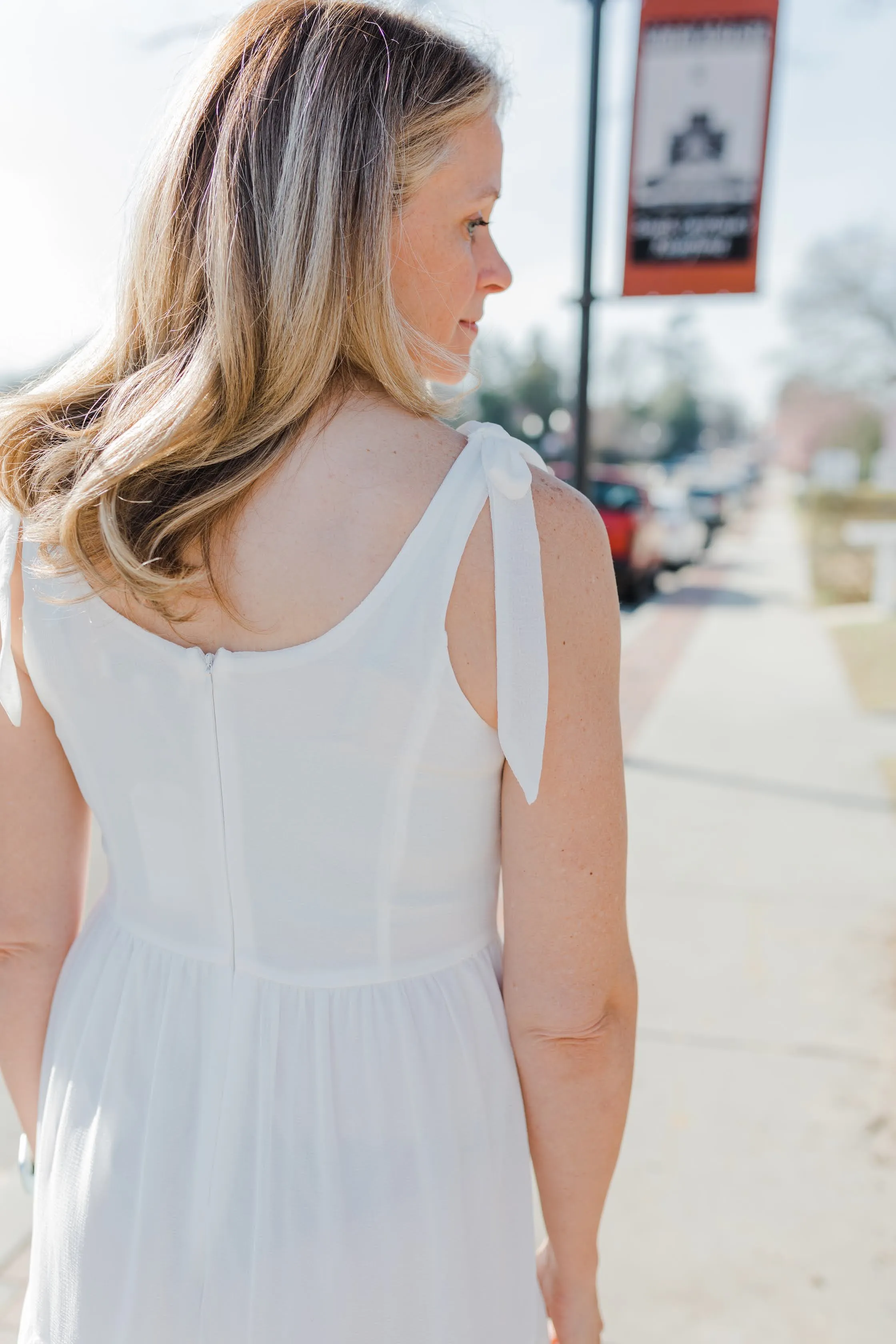 FINAL SALE Ready For the Sun White Dress