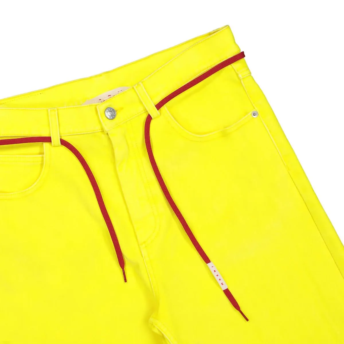Flared Stretch Denim Pants