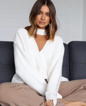 Frida white knit