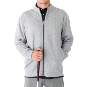 FULL ZIP HERRINGBONE LAYER