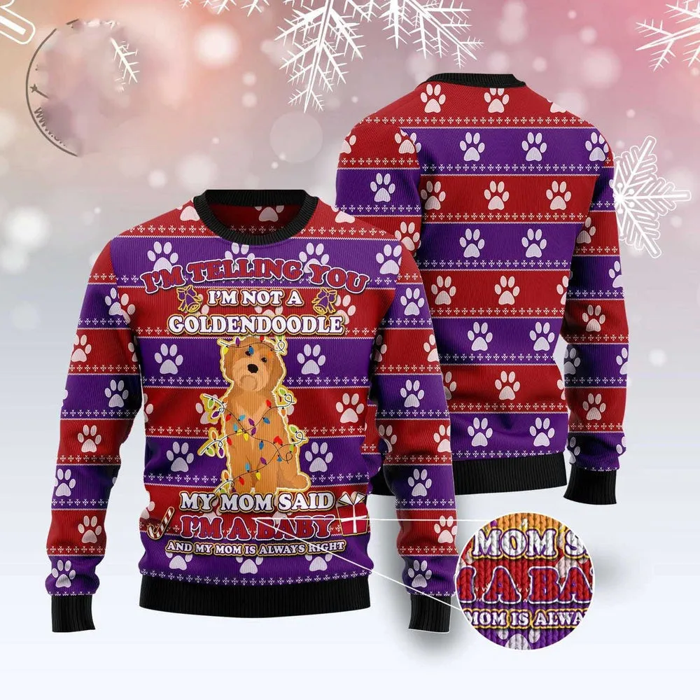 Funny Christmas Sweater JulesRoche All-Over-Print Holiday Jumper