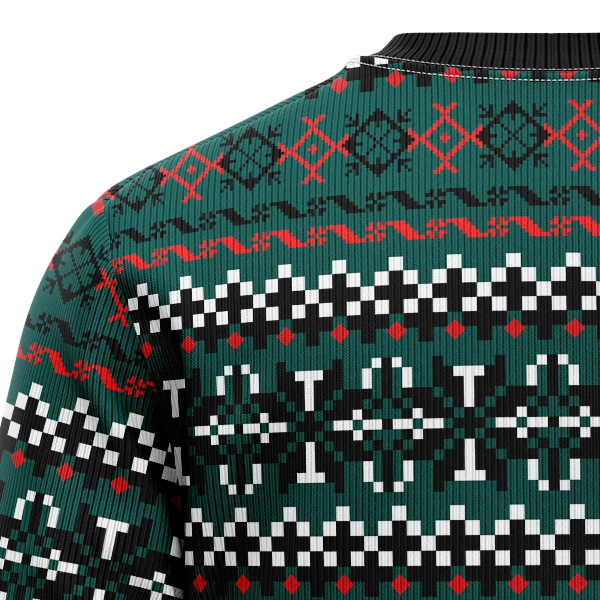 Funny Christmas Sweater JulesRoche All-Over Print Pullover