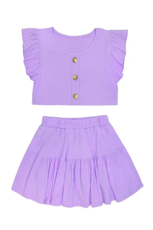 GIRLS Just Peachy Top in Lavender