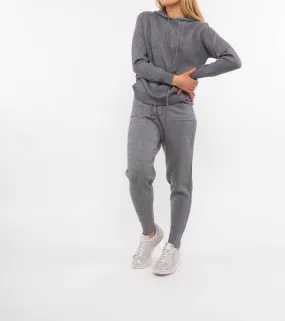 Gray Jogger Pant Knit