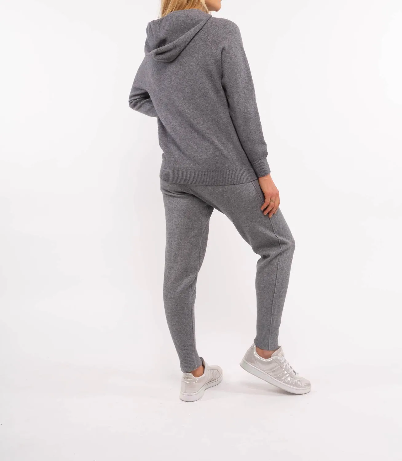Gray Jogger Pant Knit
