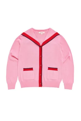 GREENICH Saler Knit Cardigan_Pink