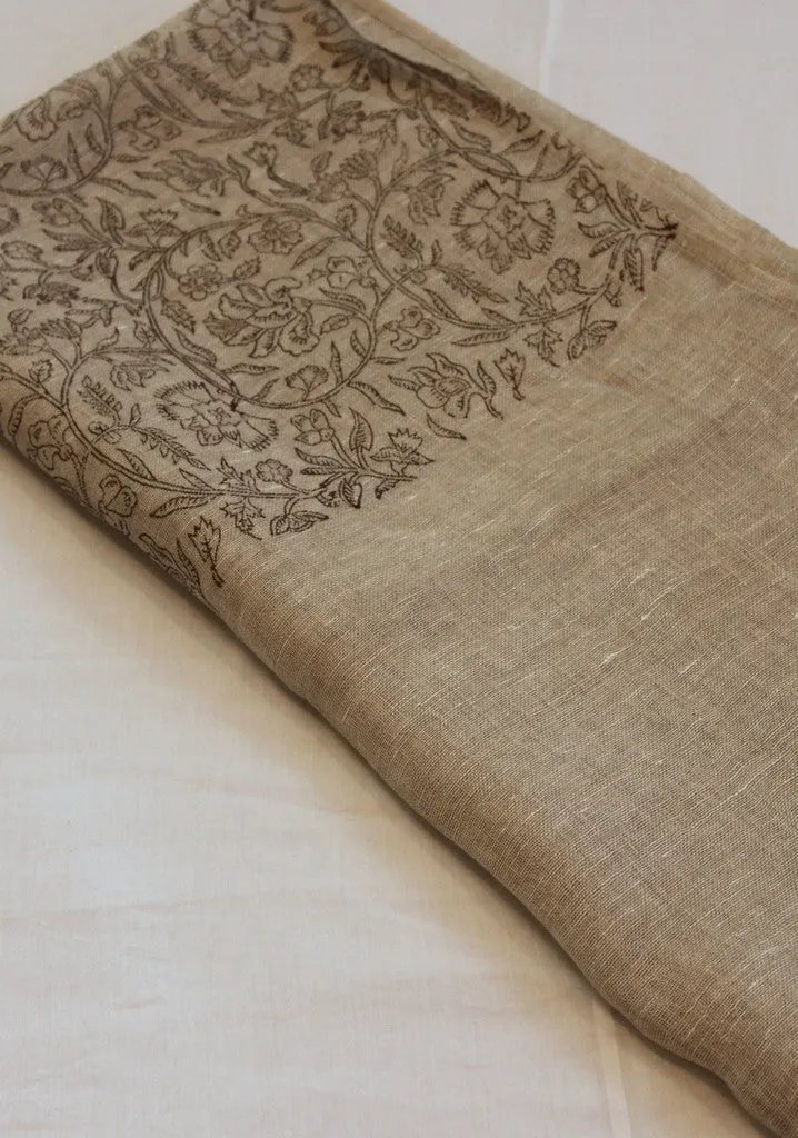 Handloom Linen Sheers: Amaltaas