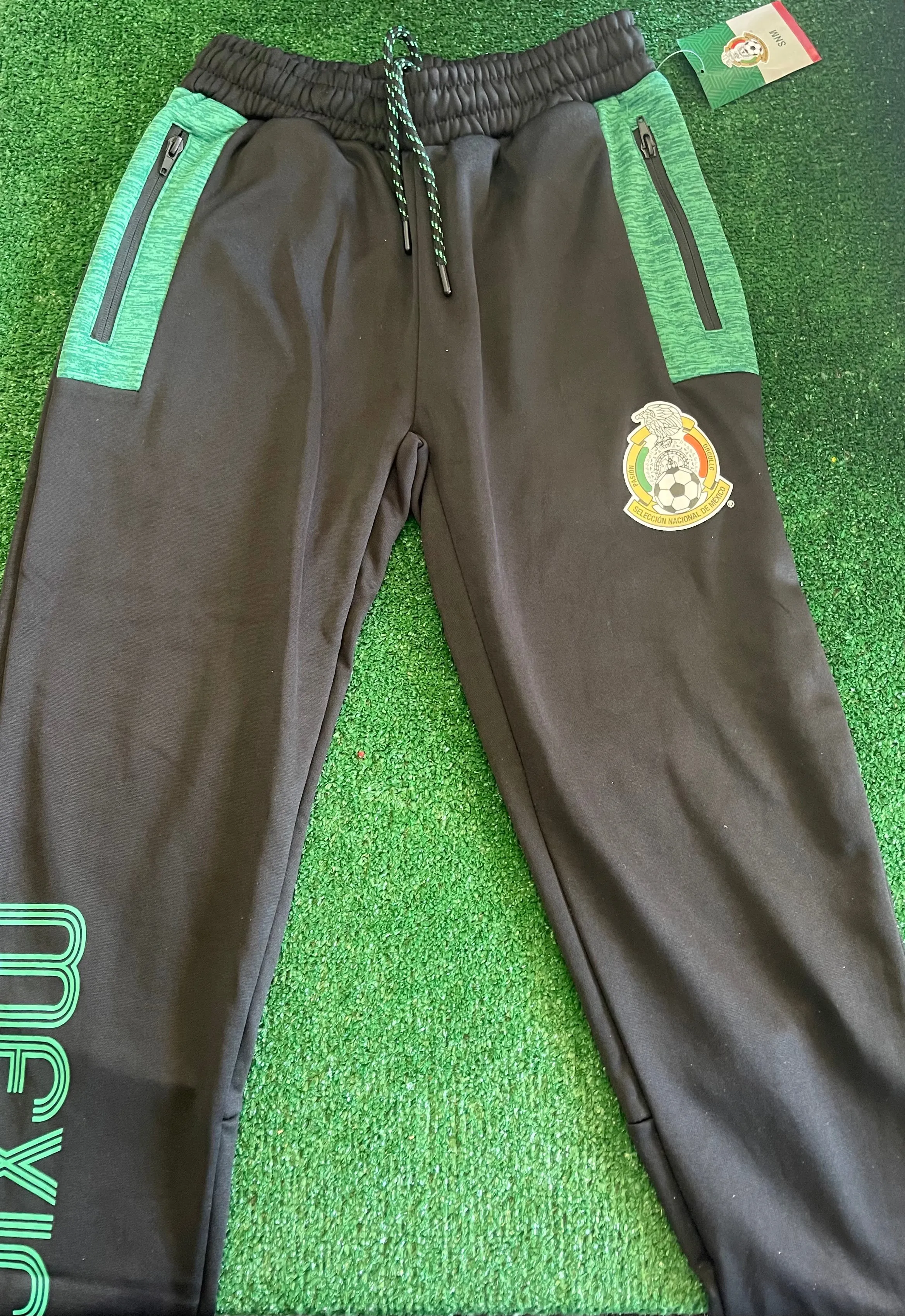 Icon Sports Mexico Joggers FMF052JG-K Black/Green