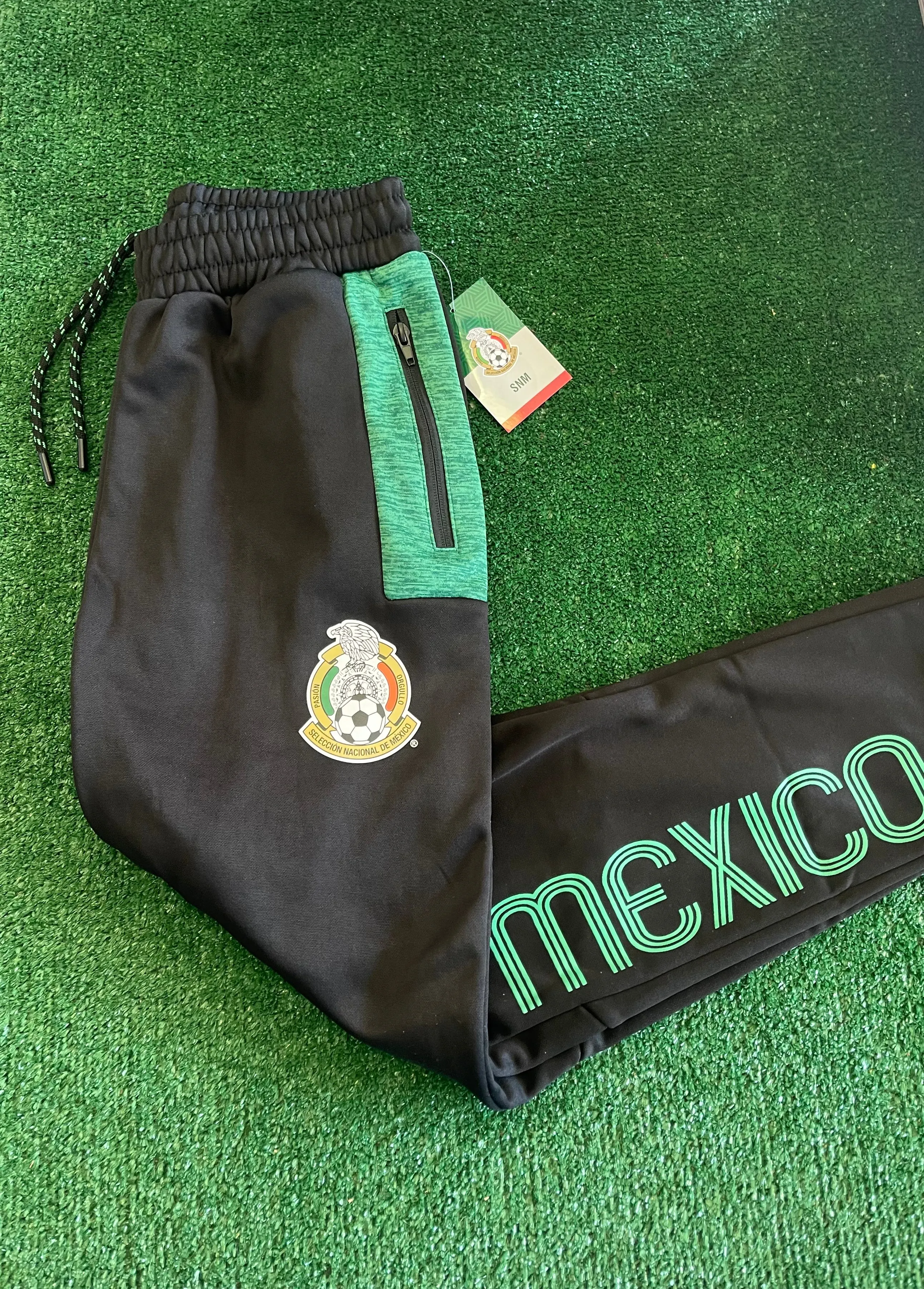 Icon Sports Mexico Joggers FMF052JG-K Black/Green