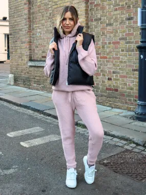 Imogen Waffle Jogger / Pink