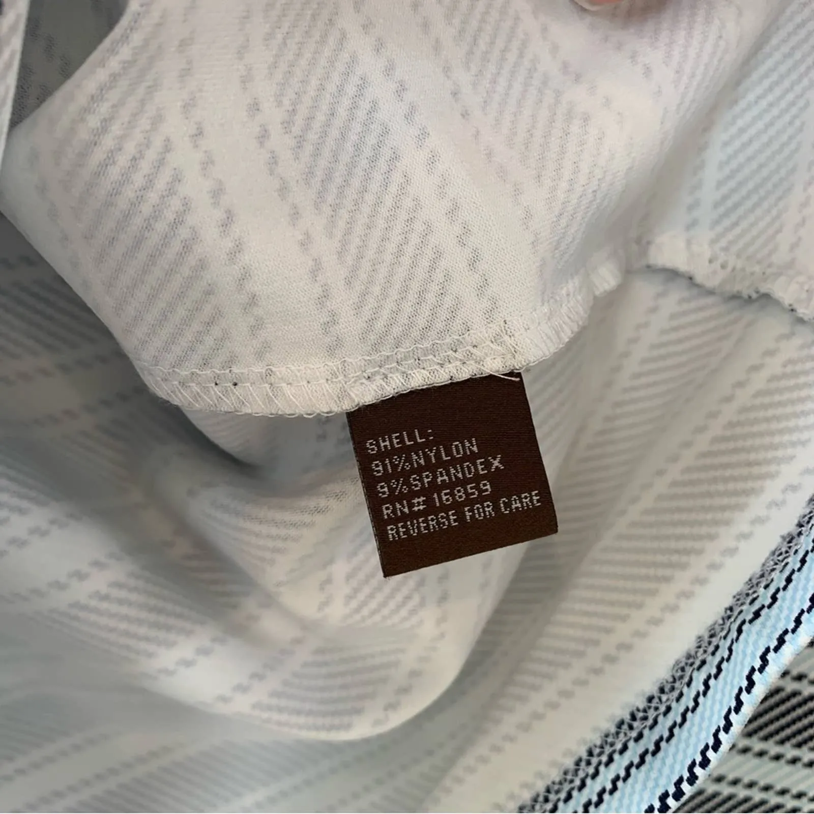 J. McLaughlin Bedford Quarter Zip Striped Top Long Sleeve Pullover Catalina S