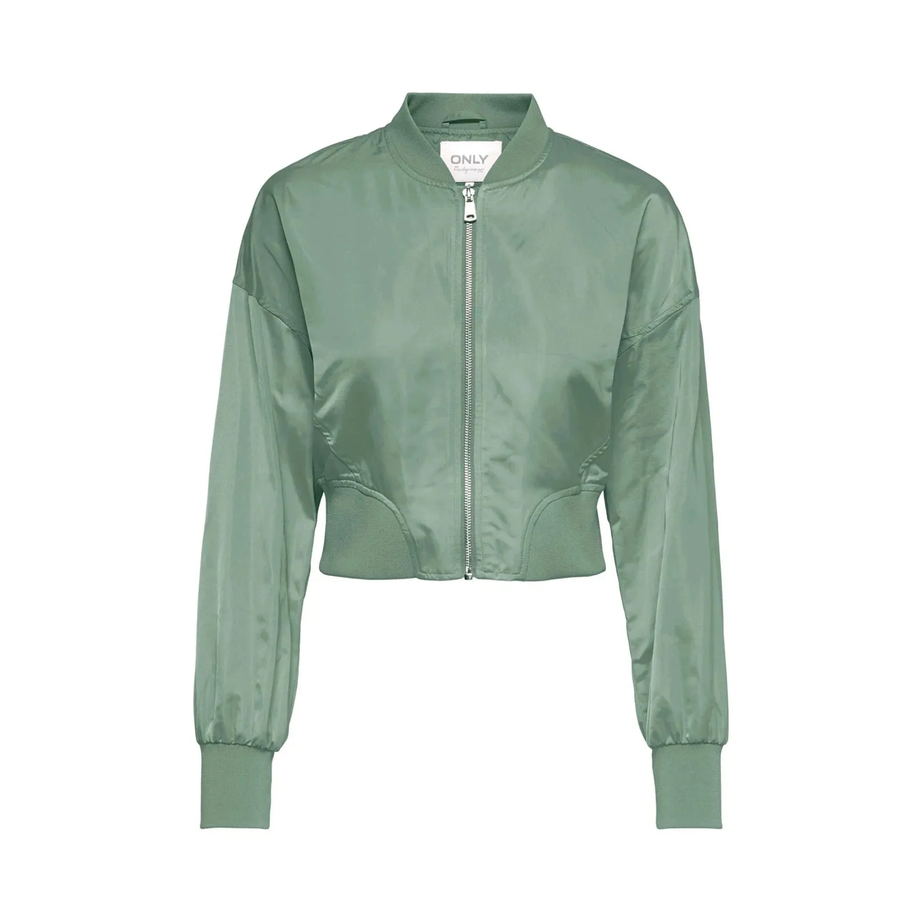 Jackie Cropped Bomber Jacket - Only