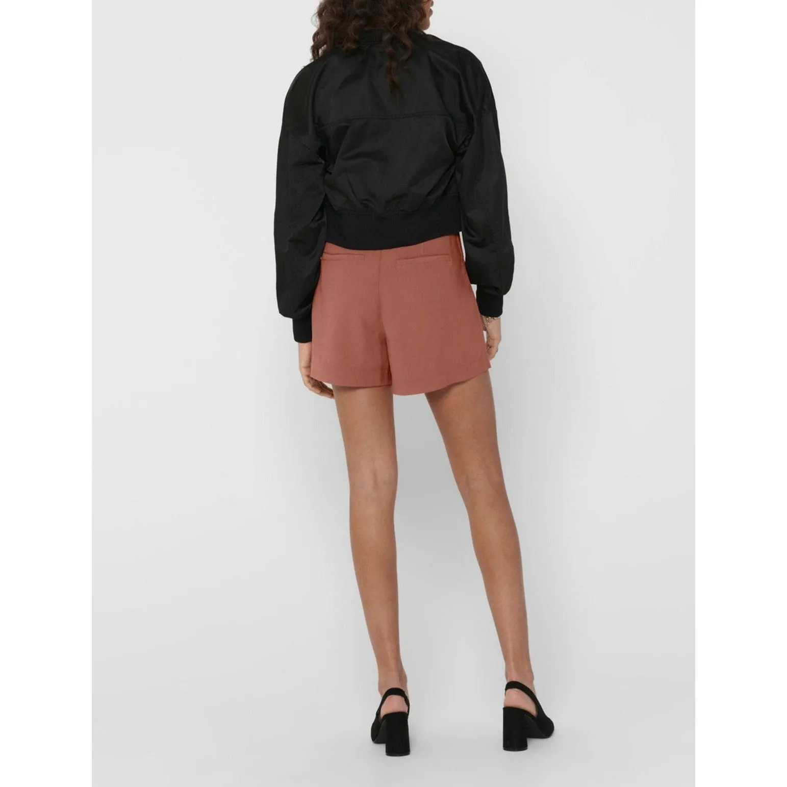 Jackie Cropped Bomber Jacket - Only