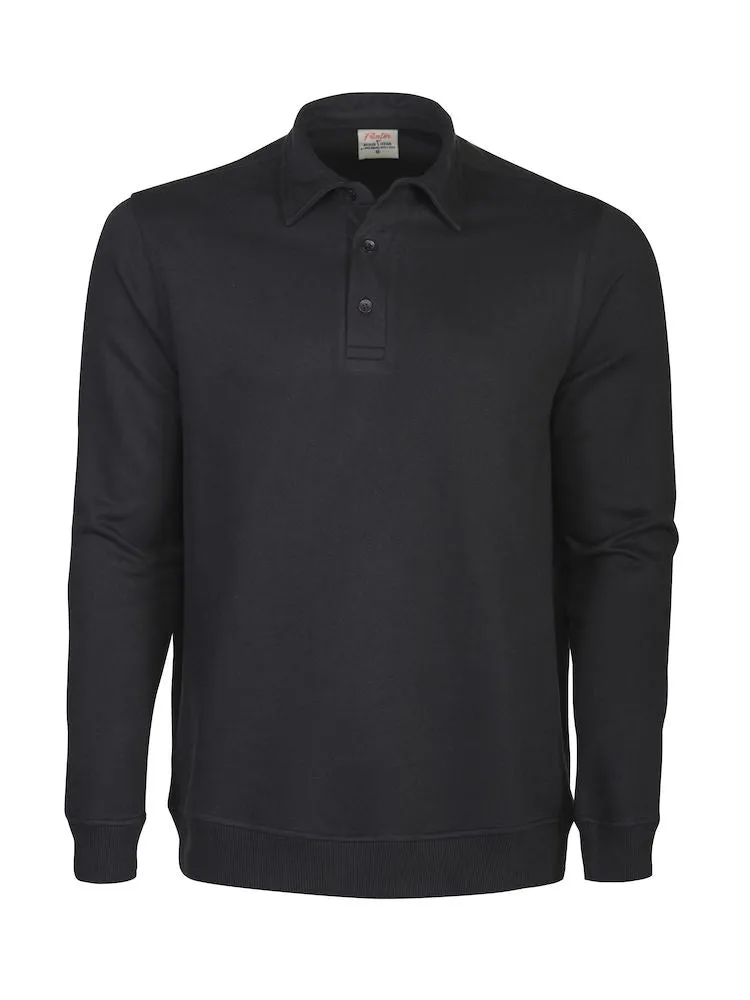 James Harvest Homerun Polo Sweatshirt | Unisex Polo Collar Sweater | 8 Colours | XS-5XL