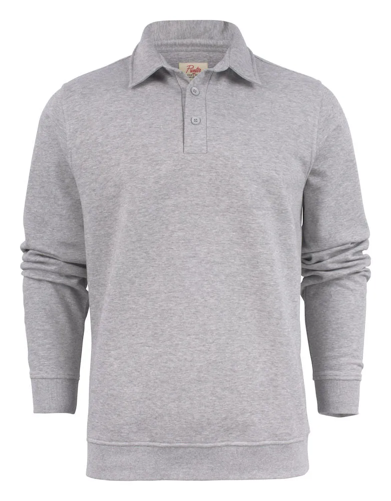 James Harvest Homerun Polo Sweatshirt | Unisex Polo Collar Sweater | 8 Colours | XS-5XL