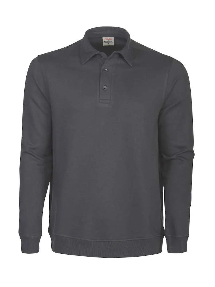 James Harvest Homerun Polo Sweatshirt | Unisex Polo Collar Sweater | 8 Colours | XS-5XL
