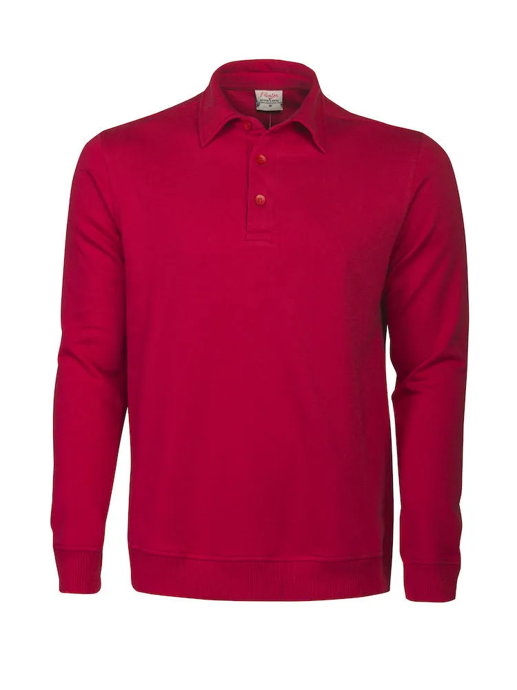 James Harvest Homerun Polo Sweatshirt | Unisex Polo Collar Sweater | 8 Colours | XS-5XL