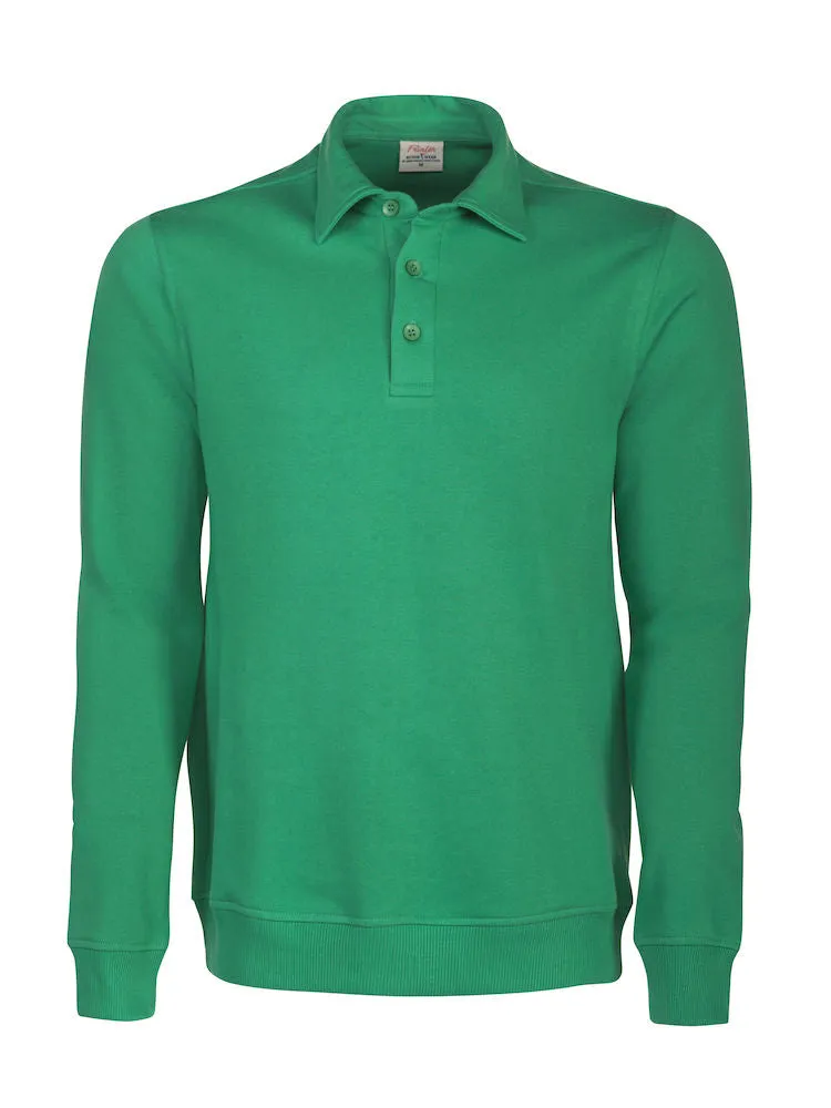 James Harvest Homerun Polo Sweatshirt | Unisex Polo Collar Sweater | 8 Colours | XS-5XL