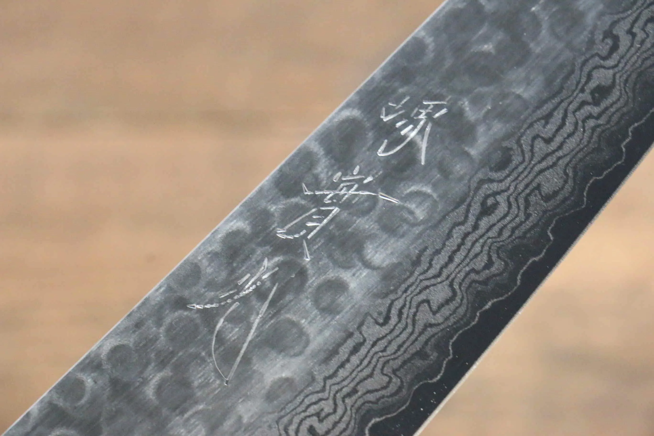 Jikko VG10 17 Layer Kiritsuke Gyuto  170mm Mahogany Handle