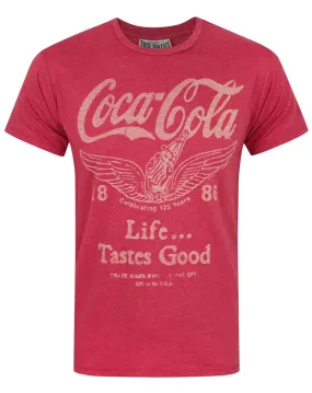 Junk Food Coca Cola Life Tastes Good Men's T-Shirt
