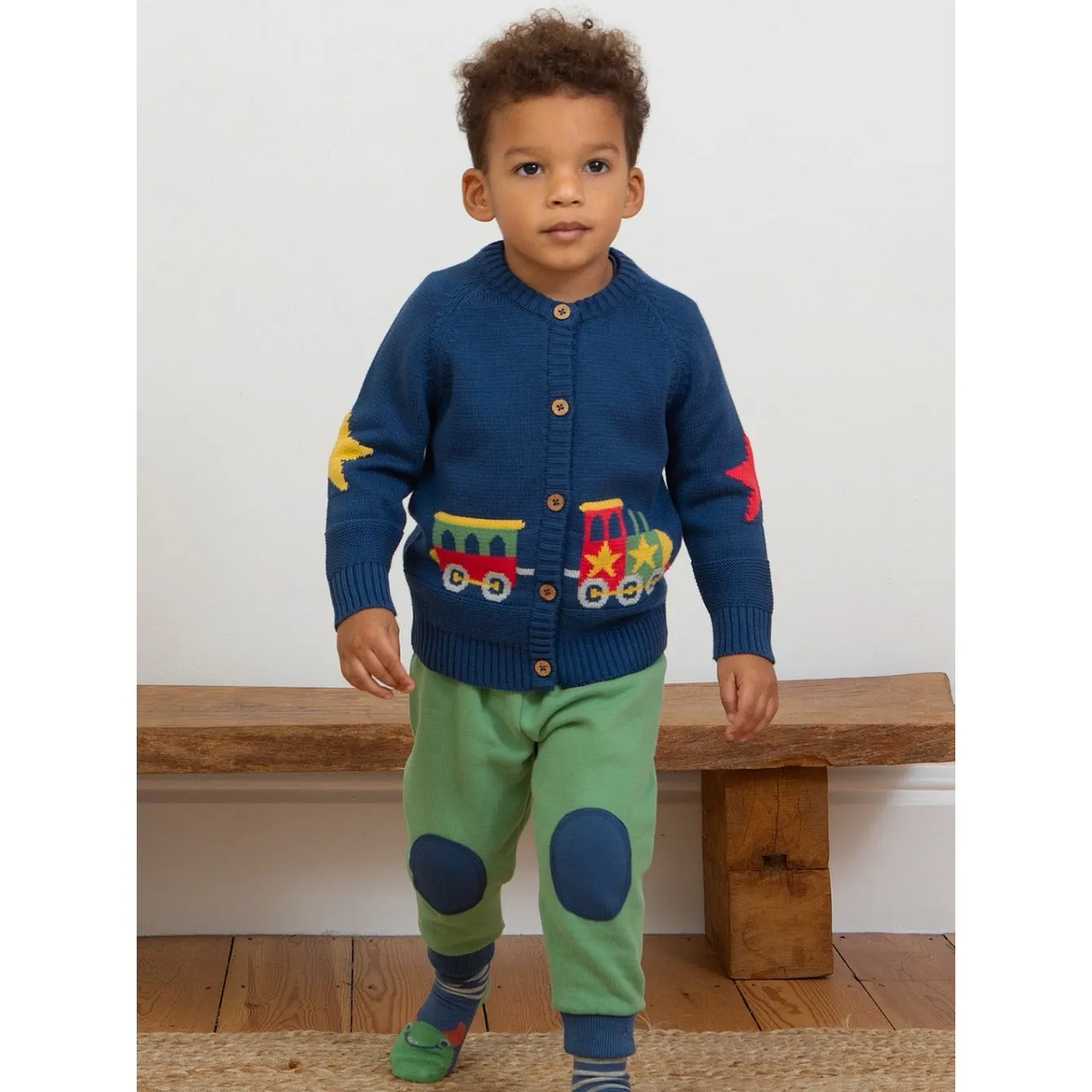 Kite Kneepatch Infant Joggers 9029-Ybj Fern