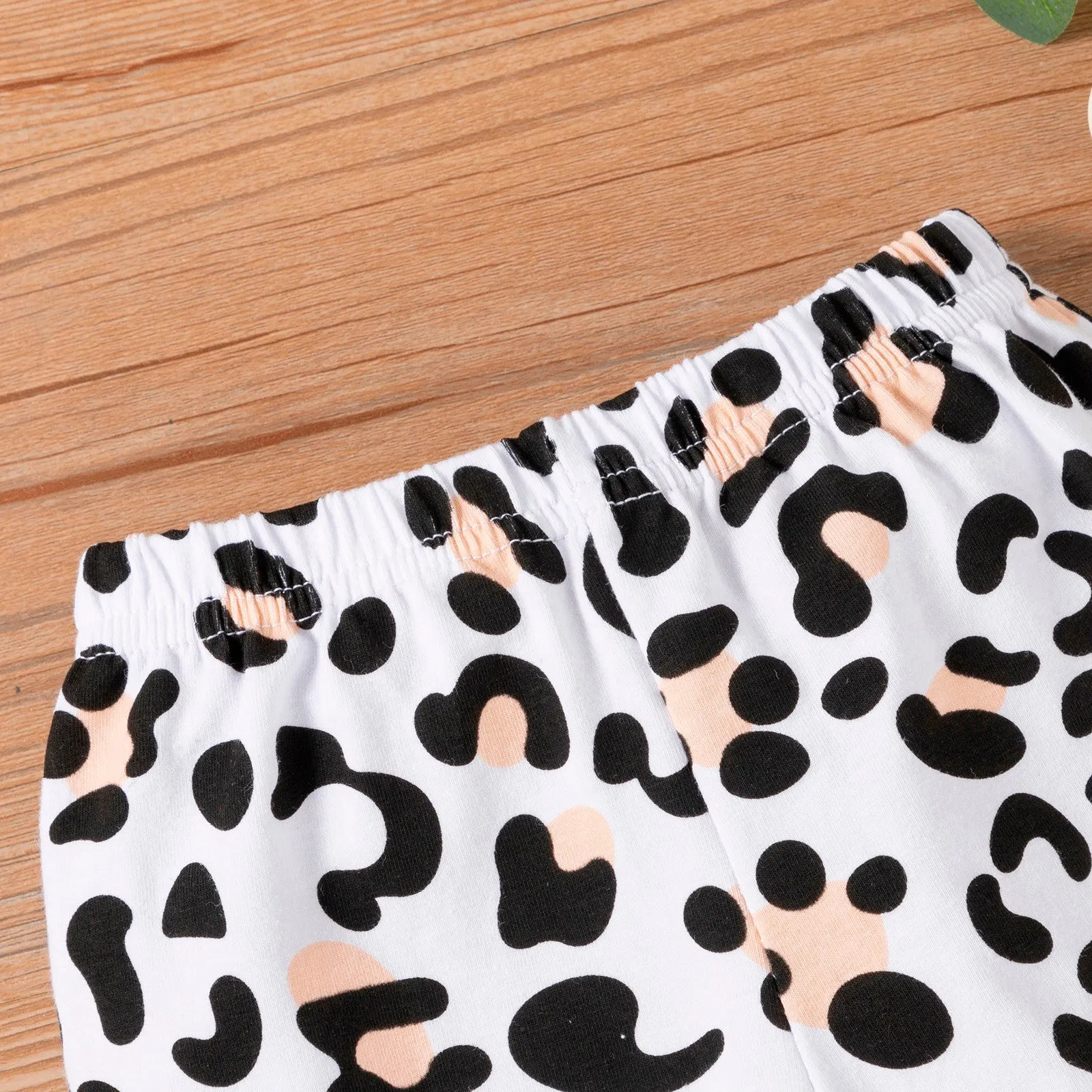 Leopard Flared Pants Set