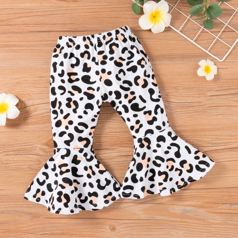 Leopard Flared Pants Set