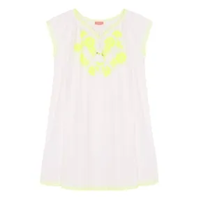 Logo Cheesecloth Dress