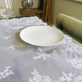 Louisa Lace Tablecloth Overlay