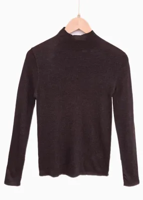 LUCIA | Fine Knit Pullover | Dark Grey