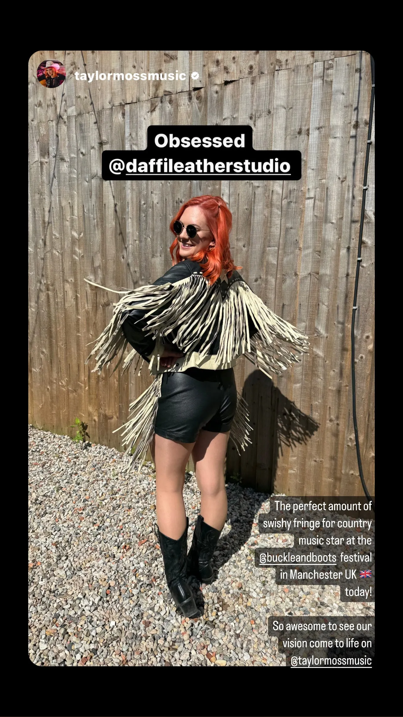 Lucky Fringe Cowgirl Leather Jacket