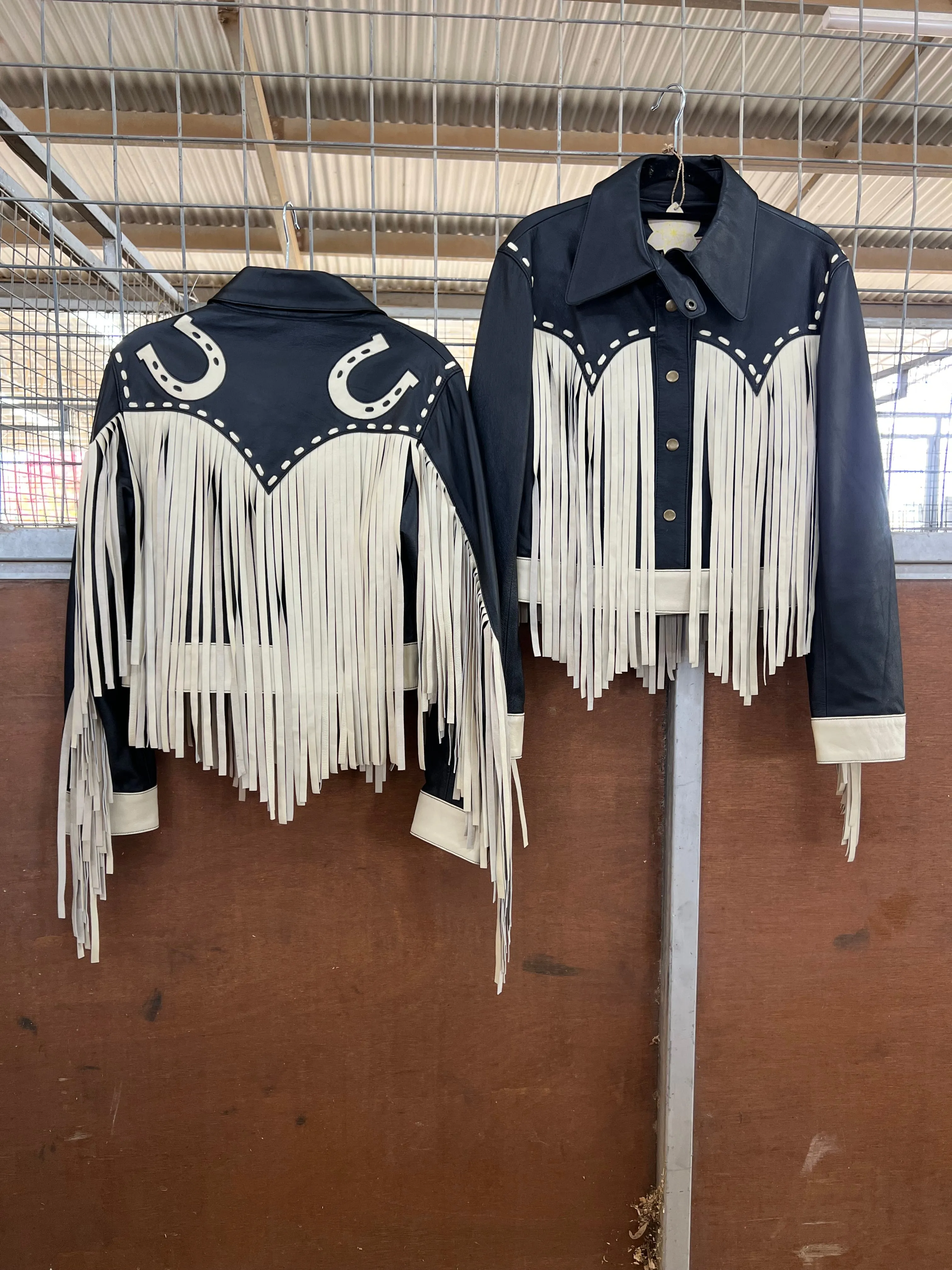Lucky Fringe Cowgirl Leather Jacket