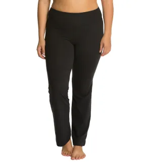 Marika Plus Size Flat Waist Yoga Pants