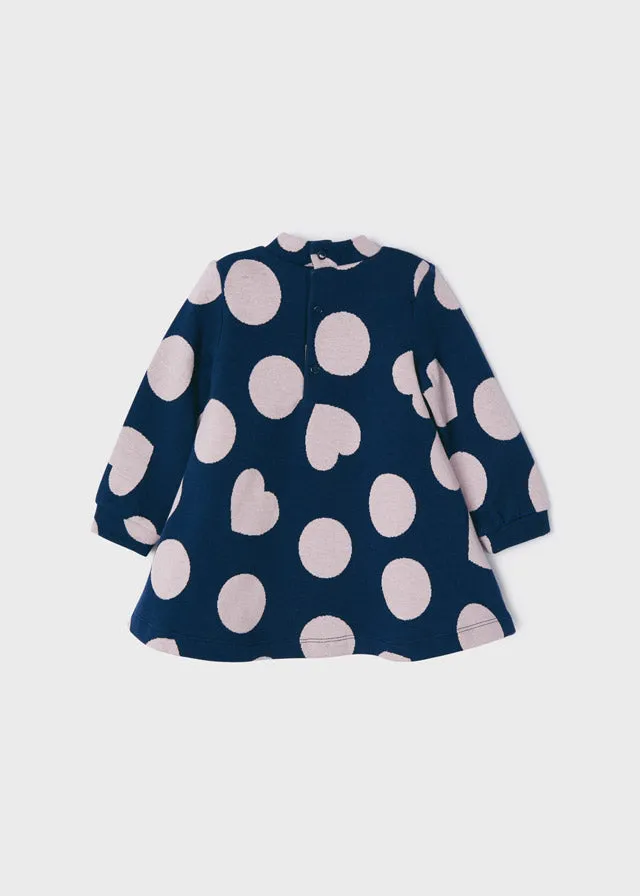 Mayoral 2952 026 - Navy Knit Dress