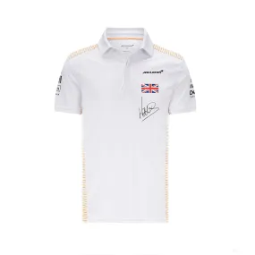 McLaren Polo, Lando Norris, White, 2021