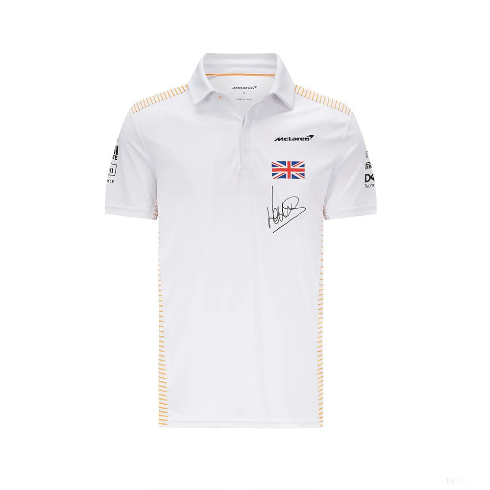 McLaren Polo, Lando Norris, White, 2021