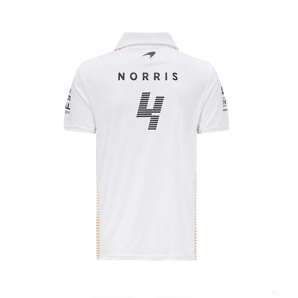 McLaren Polo, Lando Norris, White, 2021
