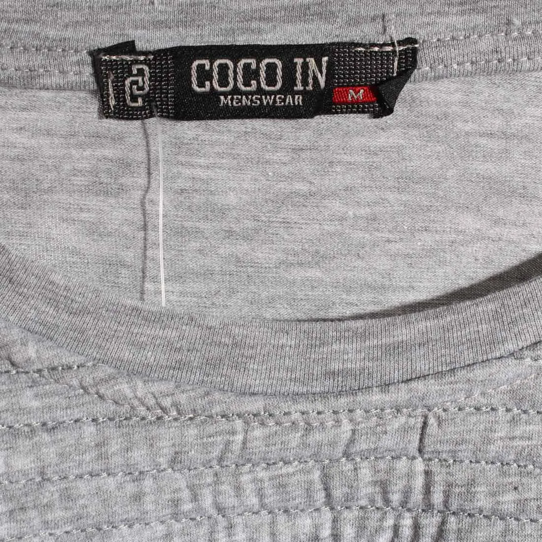 Men T-shirt- gray / made in Turkey -3334