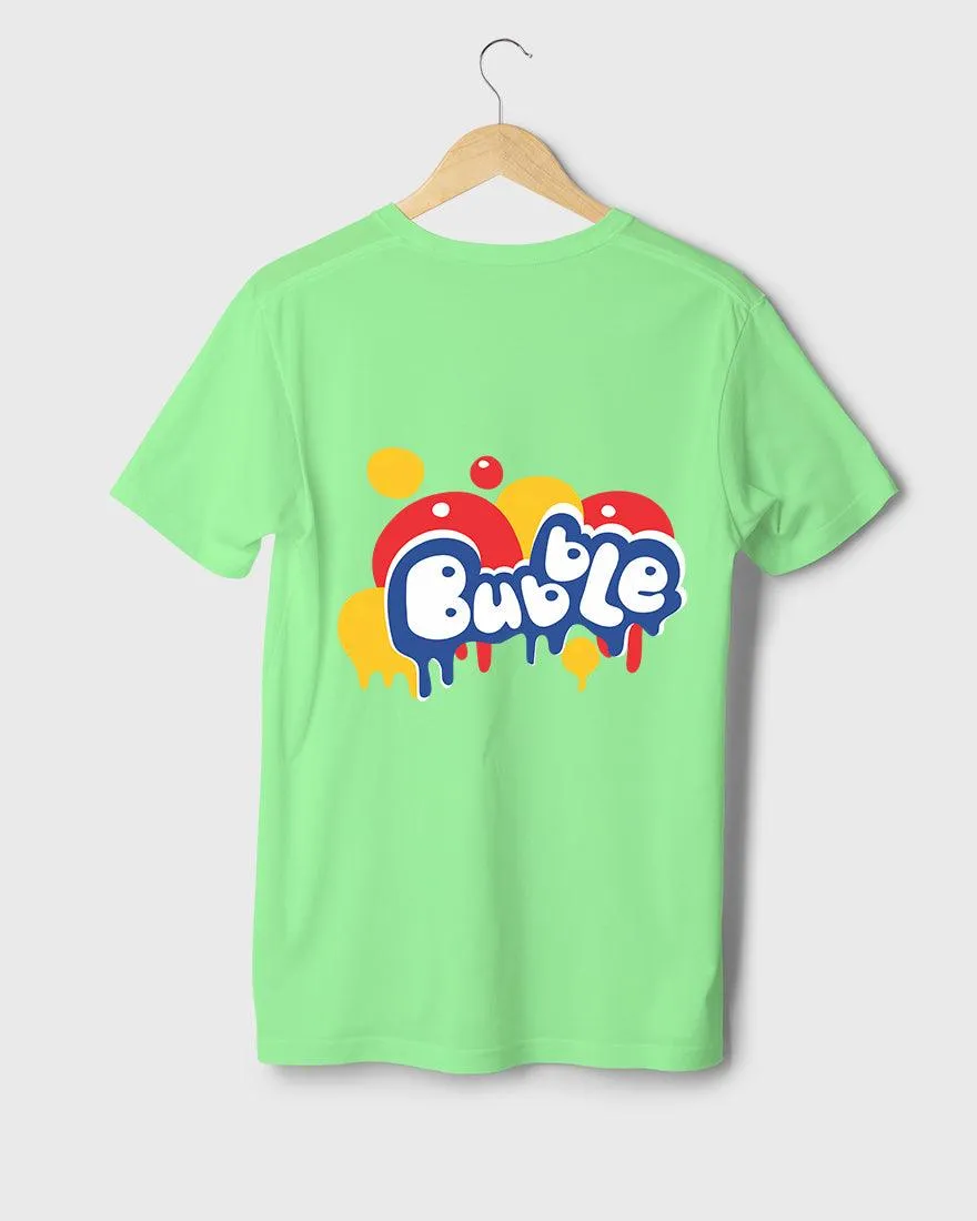 Mens Regular Tshirt Funky Bubble