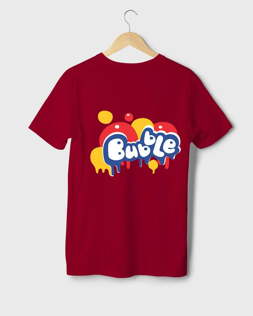 Mens Regular Tshirt Funky Bubble