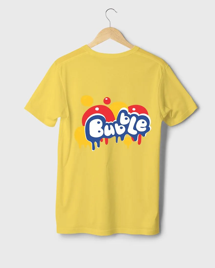Mens Regular Tshirt Funky Bubble