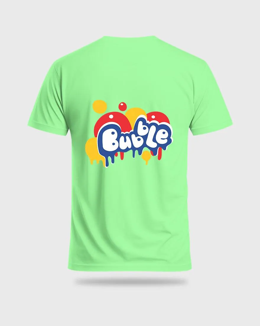 Mens Regular Tshirt Funky Bubble