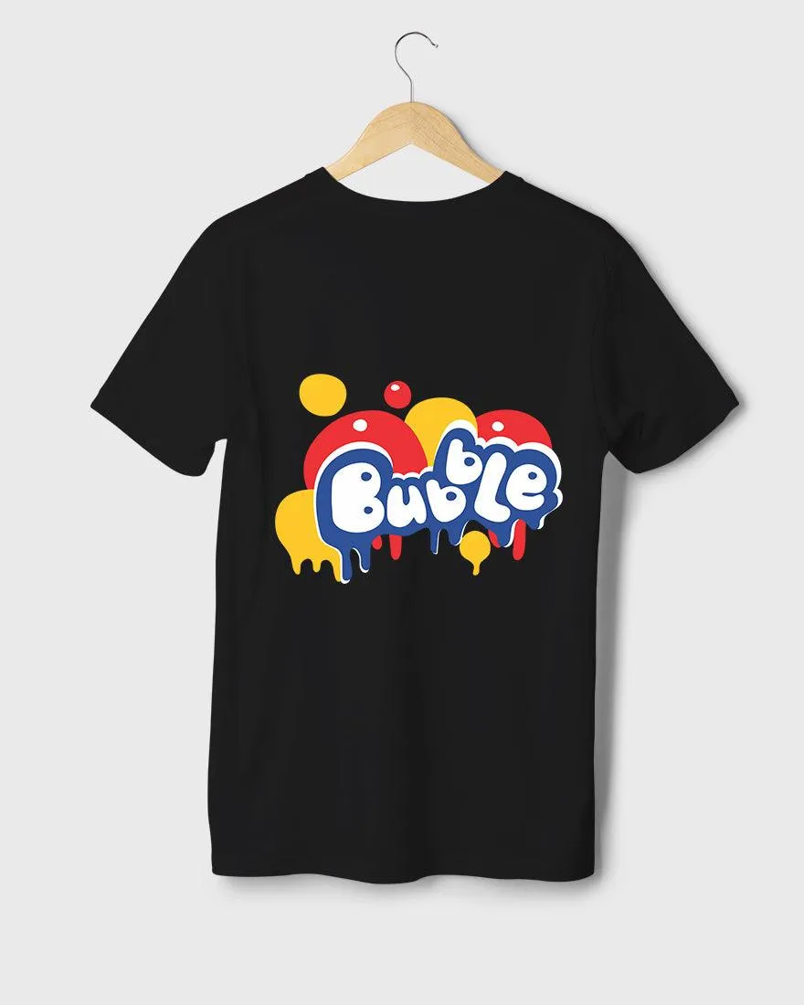 Mens Regular Tshirt Funky Bubble
