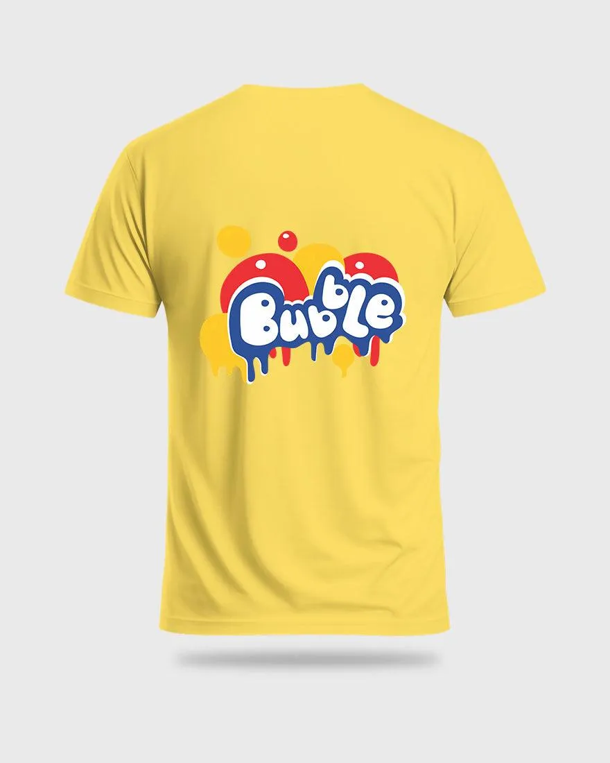 Mens Regular Tshirt Funky Bubble