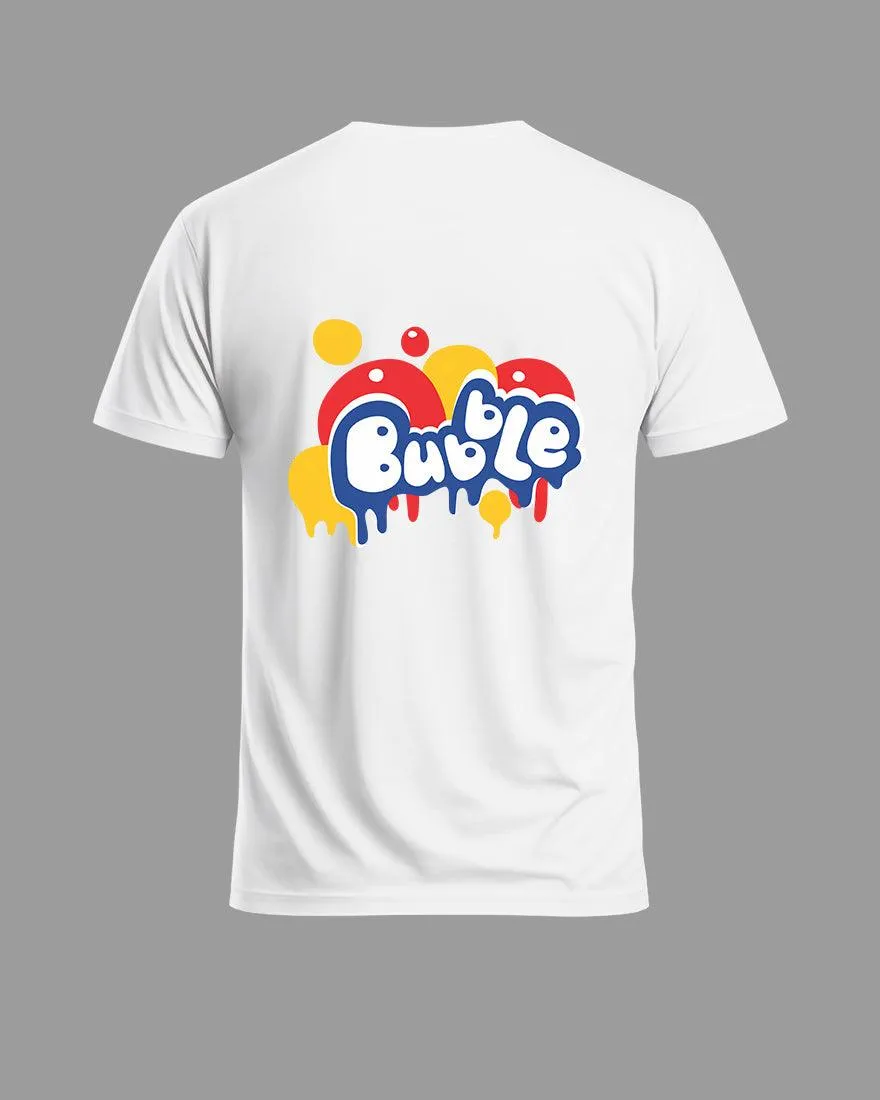 Mens Regular Tshirt Funky Bubble